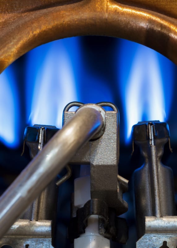 Gas Water Heaters 2 gas water heater burning mid